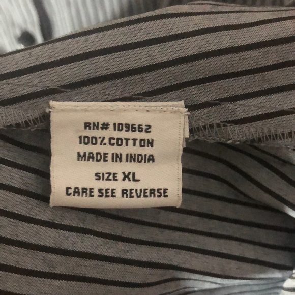 NWT NEW! TULIP brand XL Button down ivy jacket blouse Smock top oversized shirt - Picture 12 of 15